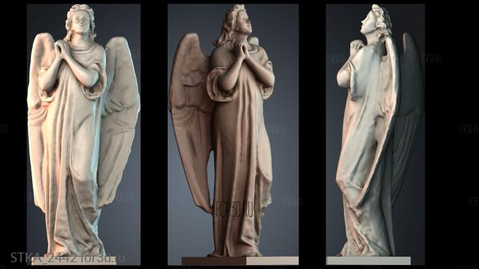 STKA_2442 stl model for CNC