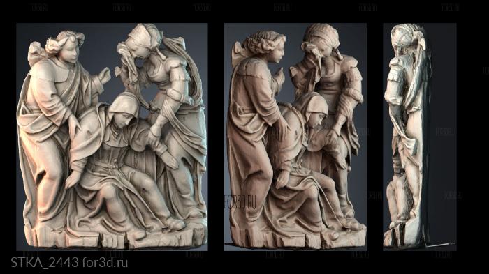 STKA_2443 stl model for CNC