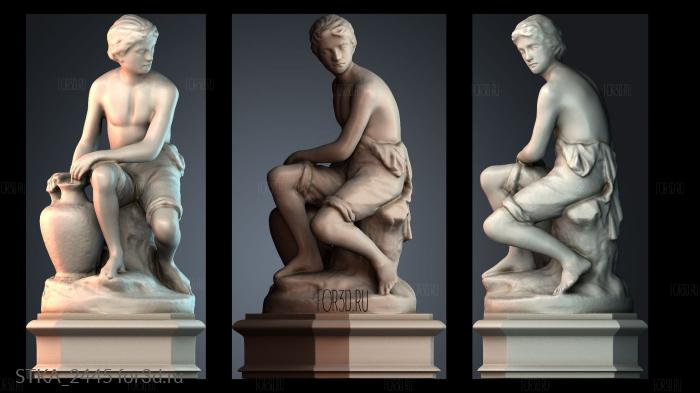 STKA_2445 stl model for CNC