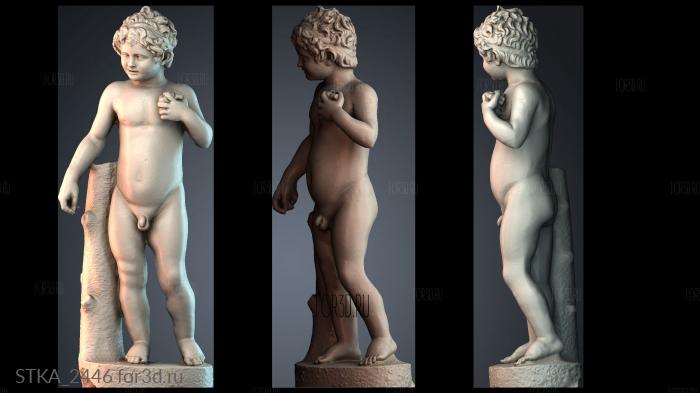 STKA_2446 stl model for CNC