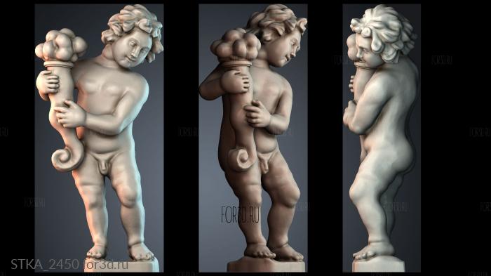 STKA_2450 stl model for CNC