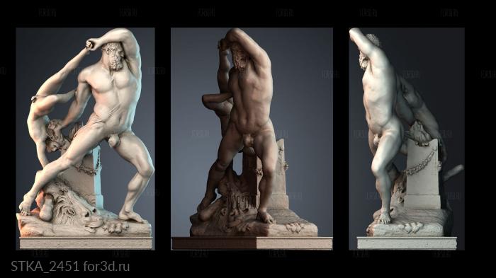 STKA_2451 stl model for CNC