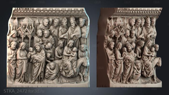 STKA_2472 stl model for CNC