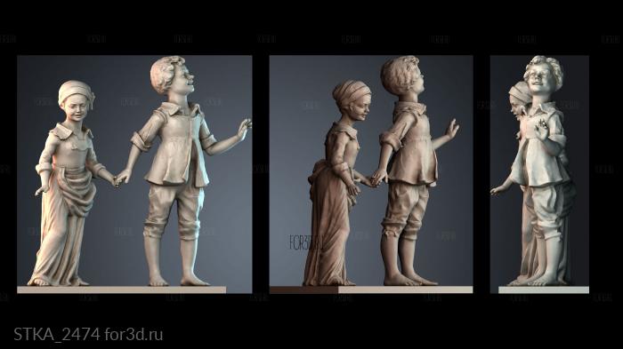 STKA_2474 stl model for CNC