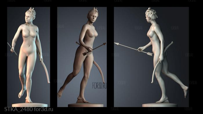 STKA_2480 stl model for CNC