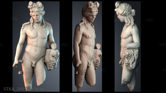 STKA_2495 stl model for CNC