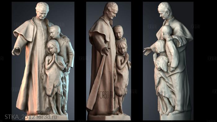 STKA_2512 stl model for CNC