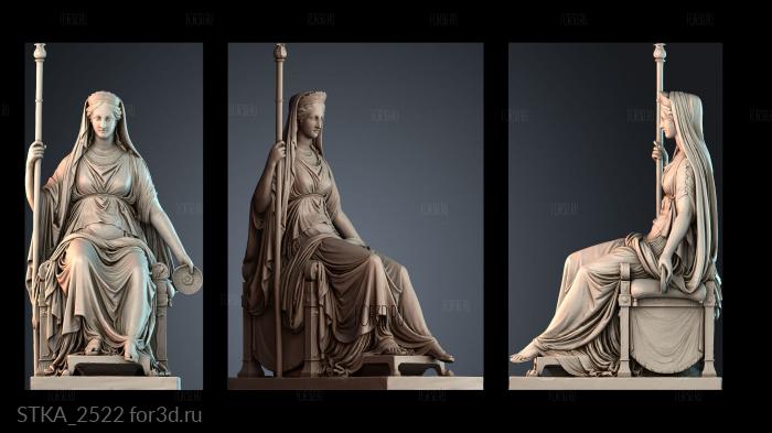 STKA_2522 stl model for CNC