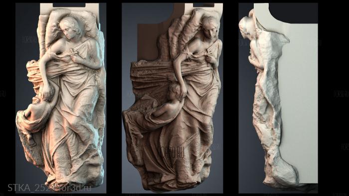 STKA_2524 stl model for CNC