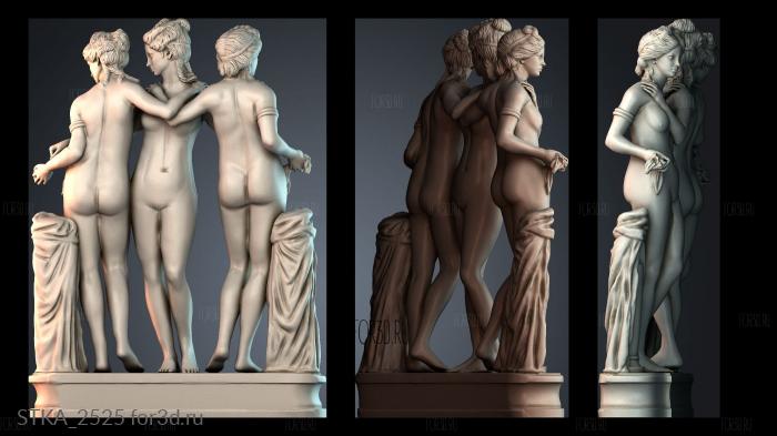 STKA_2525 stl model for CNC