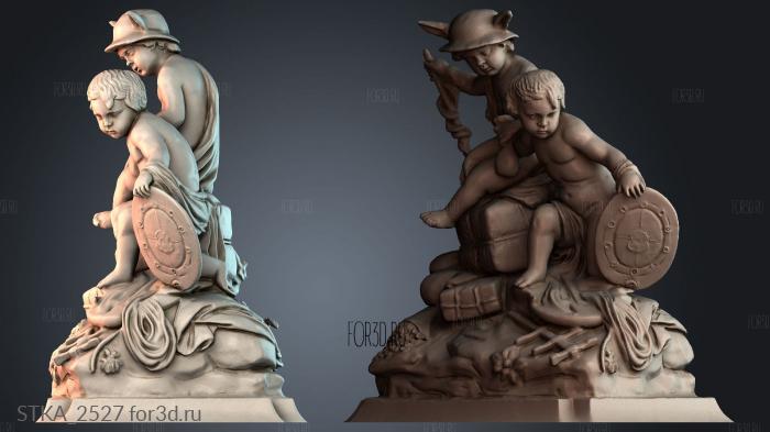 STKA_2527 stl model for CNC