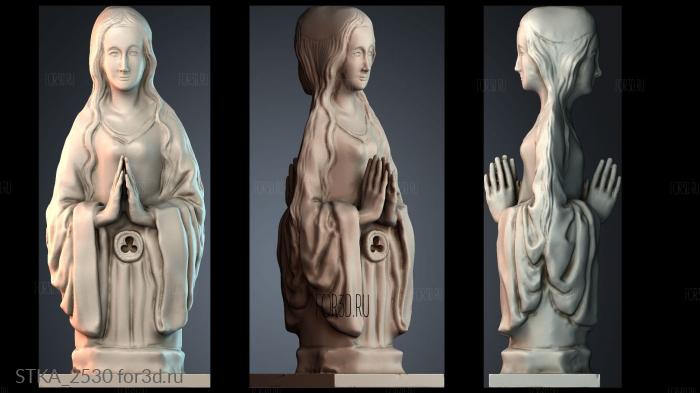 STKA_2530 stl model for CNC