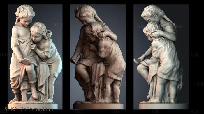 STKA_2535 stl model for CNC