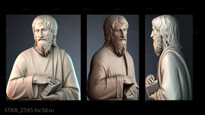 STKA_2545 stl model for CNC