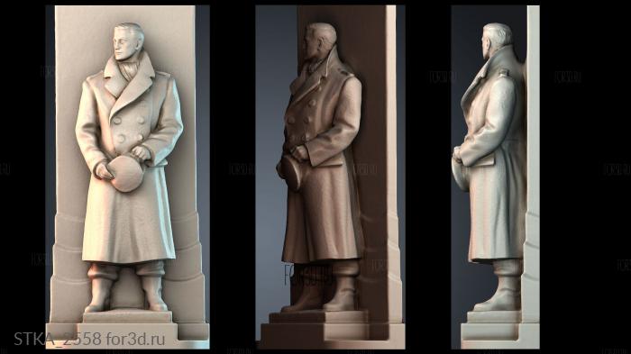 STKA_2558 stl model for CNC