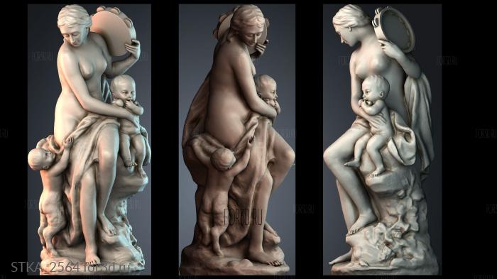 STKA_2564 stl model for CNC