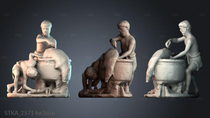 STKA_2571 stl model for CNC