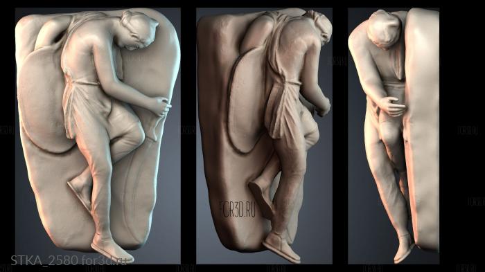 STKA_2580 stl model for CNC