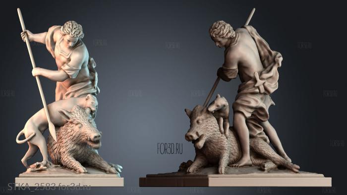 STKA_2583 stl model for CNC