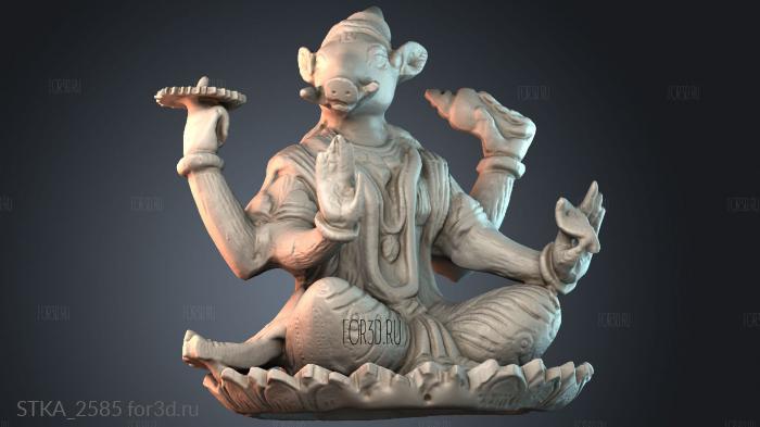 STKA_2585 stl model for CNC