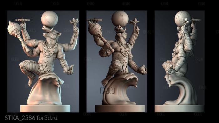 STKA_2586 stl model for CNC