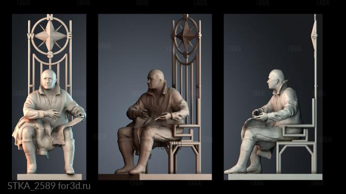 STKA_2589 stl model for CNC