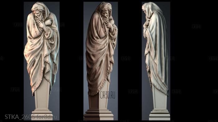 STKA_2605 stl model for CNC