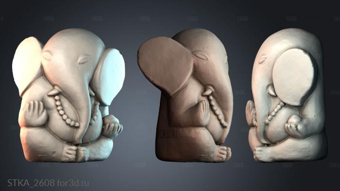 STKA_2608 stl model for CNC