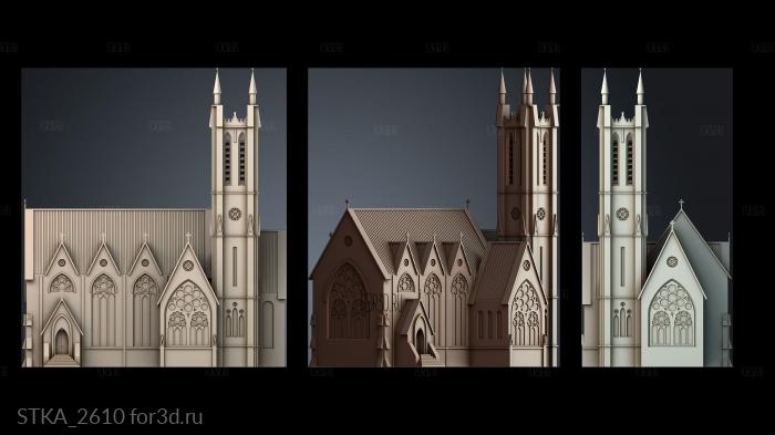 STKA_2610 stl model for CNC