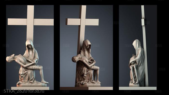 STKA_2620 stl model for CNC