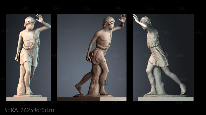 STKA_2625 stl model for CNC