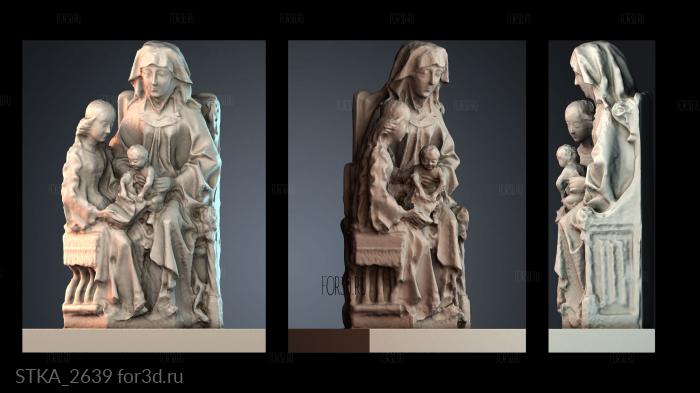 STKA_2639 stl model for CNC