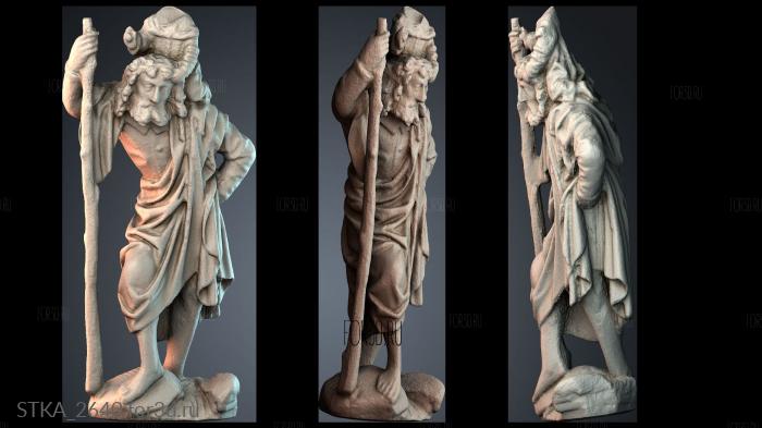 STKA_2640 stl model for CNC