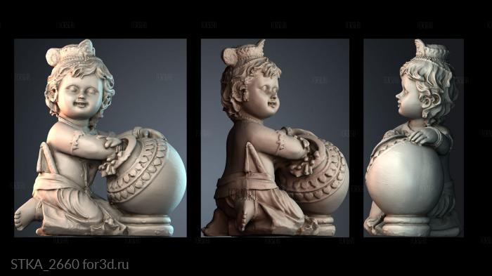 STKA_2660 stl model for CNC