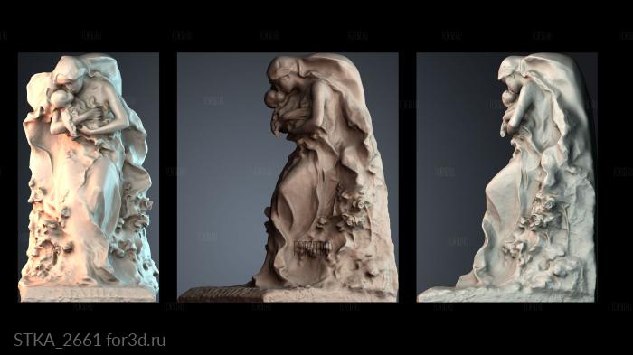 STKA_2661 stl model for CNC