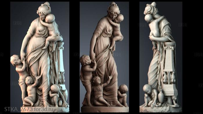 STKA_2673 stl model for CNC