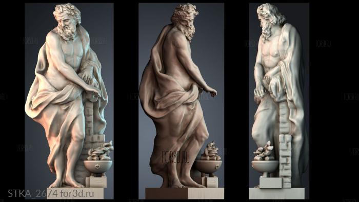 STKA_2674 stl model for CNC