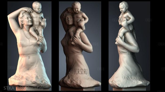 STKA_2682 stl model for CNC