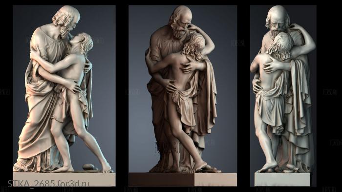 STKA_2685 stl model for CNC