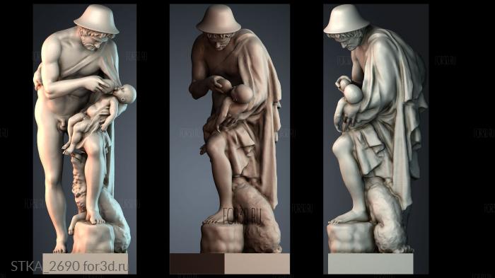 STKA_2690 stl model for CNC