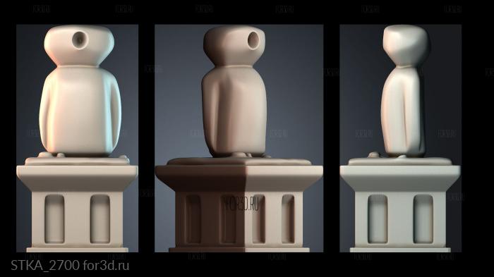 STKA_2700 stl model for CNC