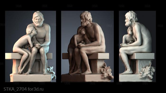 STKA_2704 stl model for CNC