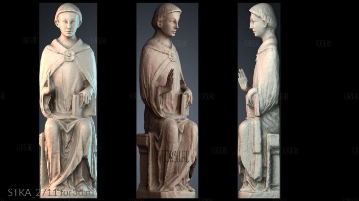 STKA_2711 stl model for CNC