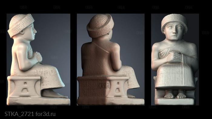 STKA_2721 stl model for CNC