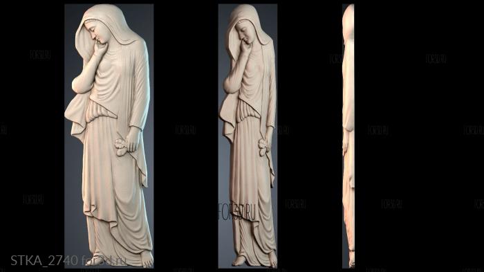 STKA_2740 stl model for CNC