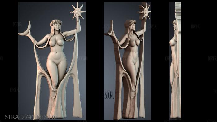 STKA_2741 stl model for CNC