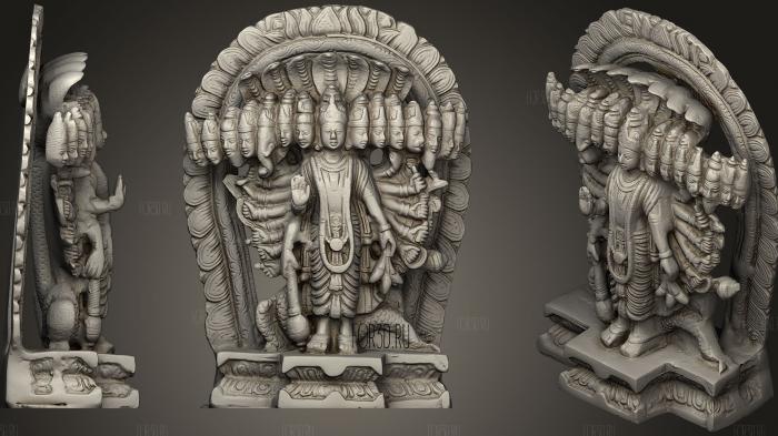 Universal Form Of Vishnu 3d stl модель для ЧПУ