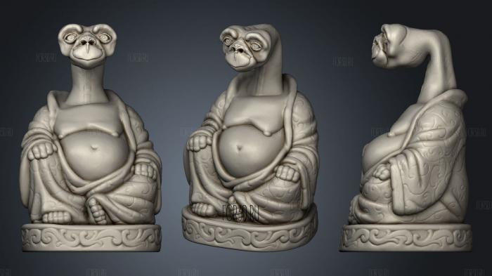 E.t. Buddha (Tv Movies Collection) stl model for CNC