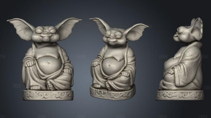 Gizmo Gremlin Buddha (Tv Movies Collection) stl model for CNC