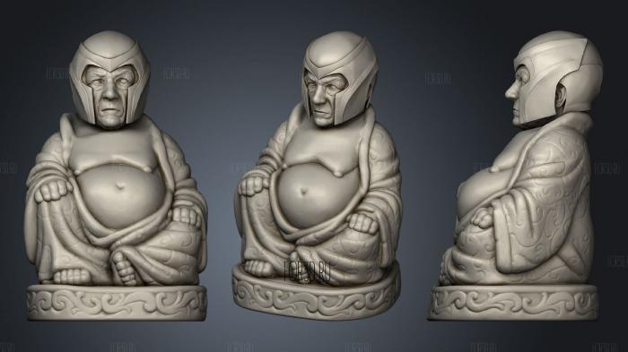 Магнето Будда, Люди Икс (Коллекция Marvel) 3d stl модель для ЧПУ